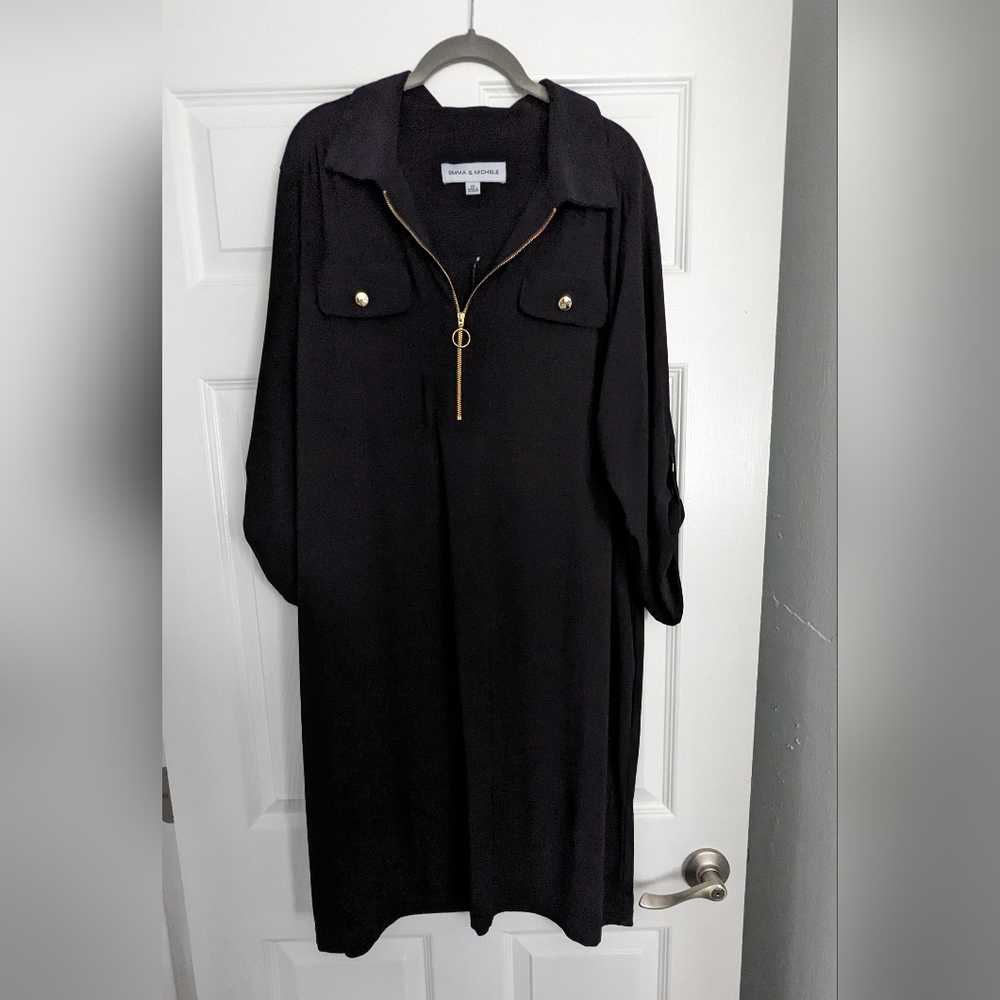 Plus Size Black Dress (2X)